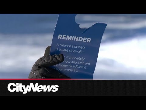 ‘Down to bare pavement’: A look at Edmonton’s snow clearing bylaw