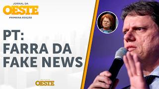 Justiça condena PT: Fake news, IA e dinheiro público em ataques contra Tarcísio