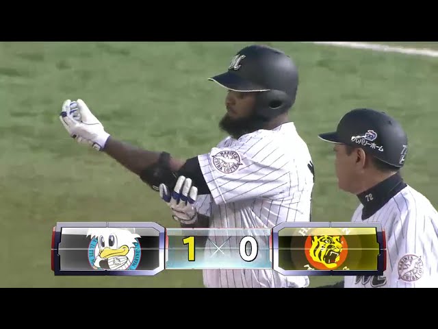 【2回裏】マリーンズ・ナバーロが勝負強く先制タイムリーを放つ!! 2016/6/7 M-T