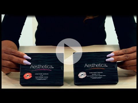 Aesthetica Matte Lip Contour Kit (10-Piece) - Second Medium