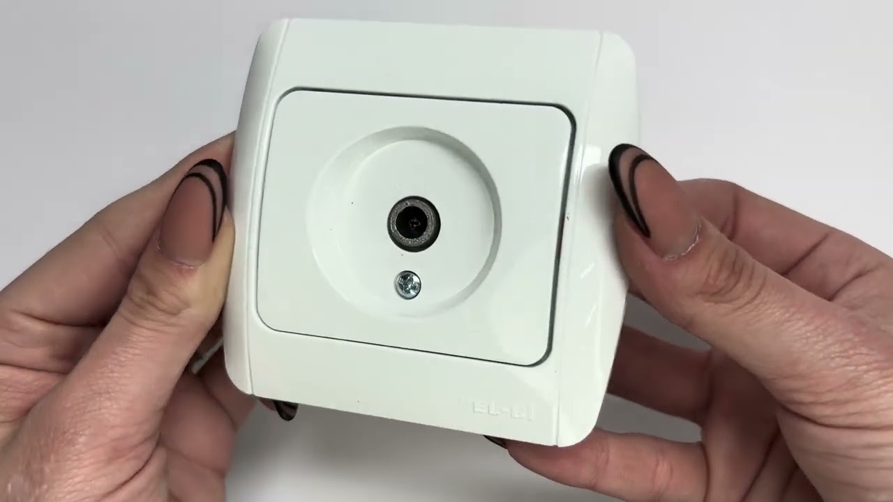 Розетка телевизионная EL-BI Zirve белая (501-000201-273)