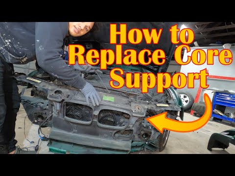How To: Replace Radiator Support on BMW 5 Series (Part 1)