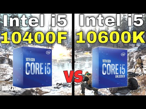 Intel i5 10400F vs i5 10600K 👌Gaming Benchmarks with an RTX 2070 in 8 Games