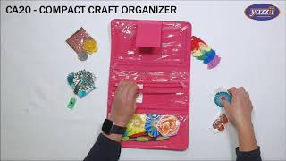 CA20 Compact Craft Organizer | Yazzii Craft Bag