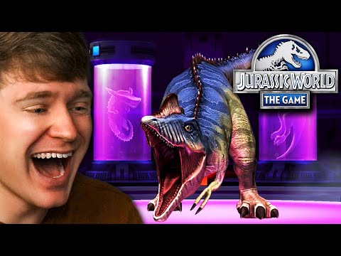 Creating my FIRST DINOSAUR FUSION in JURASSIC WORLD THE GAME