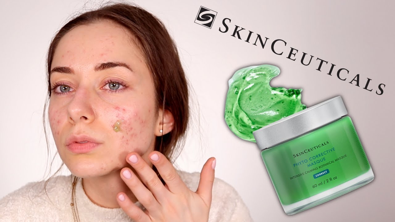 Trying SkinCeuticals *Phyto Corrective Masque* Intense Calming Botanical Masque First Impressions