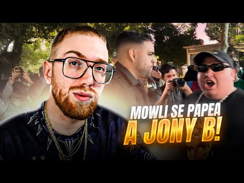 MOWLIHAWK LE DA UNA FELPA A JONY B EN LAS CALLES DE CHILE | JONY B VS MOWLIHAWK
