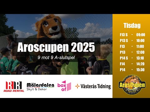 Finaler 9-manna Aroscupen 2025
