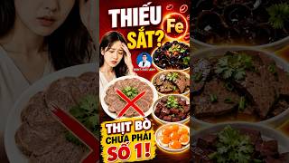 Thiếu sắt thực phẩm