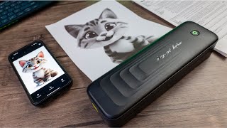 SHARP and FAST Prints from this Portable Bluetooth Thermal Printer| Travel, Home and Office | Review