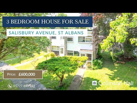 3 BEDROOM HOUSE FOR SALE IN SALISBURY AVENUE, ST. ALBANS, HERTFORDSHIRE, AL1
