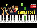 Amina tolé comptine africaine musique Piano (Avec Paroles)