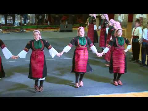 Folk ensemble "Megdan" -Bogdanci, Macedonia - Istochna (children groupe)- ФА "Мегдан"- Источна