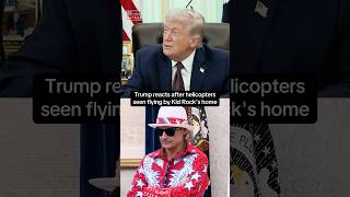 Trump reacts to viral Kid Rock video 
