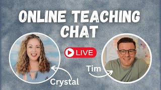 I'm back! updates & teaching reading online with Crystal! LIVE