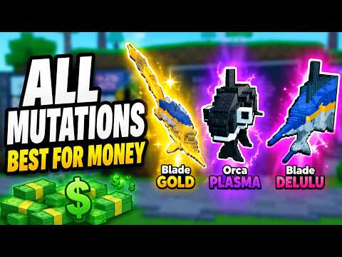 ALL MUTATIONS GUIDE (BEST MUTATION for MONEY) in BE A FISH BAIT Roblox