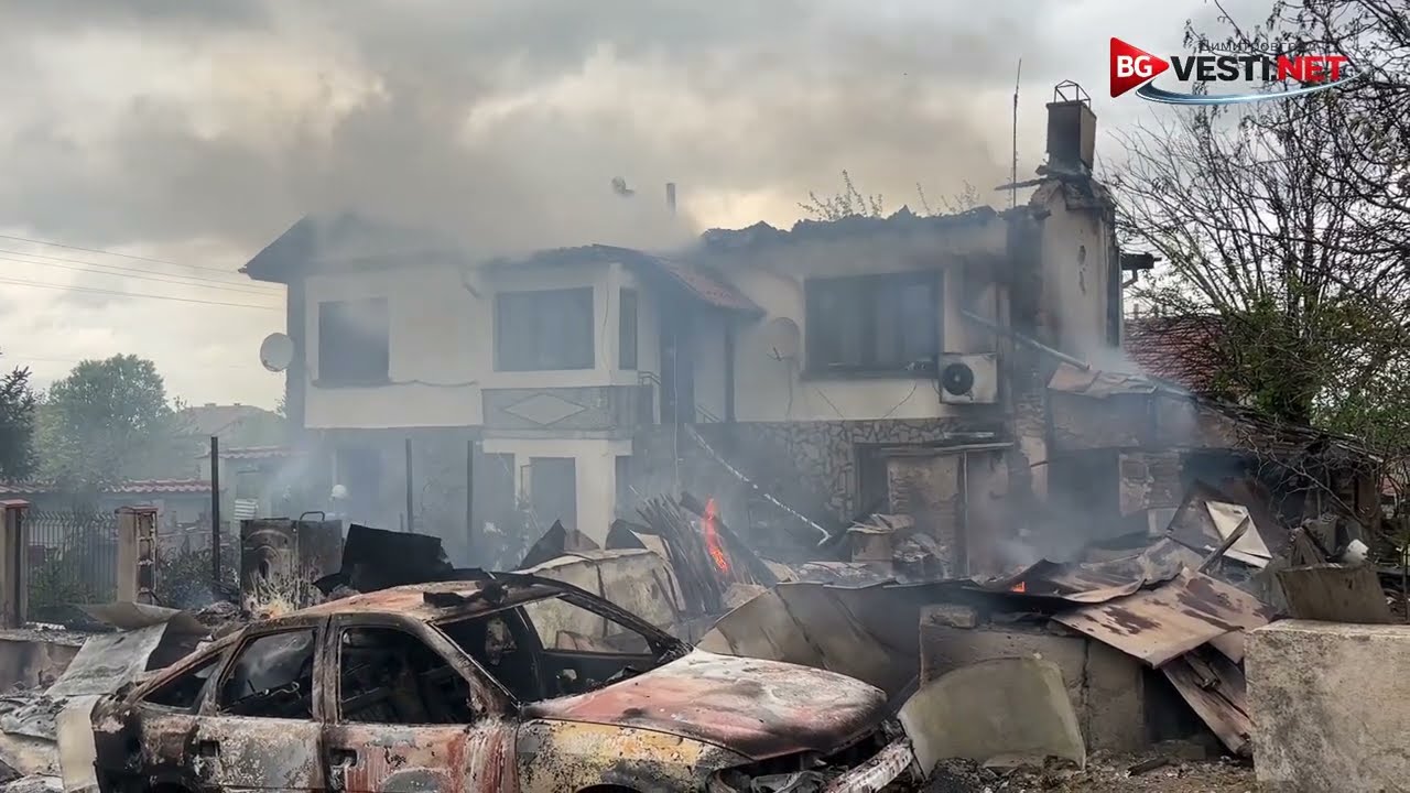 Пожар в село Крум остави 68-годишна жена без дом