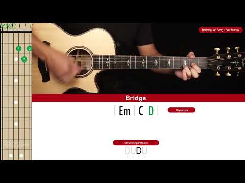Redemption Song Guitar Cover Bob Marley 🎸|Tabs + Chords|
