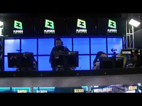 NBA grenade to force 2nd OT - Flipsid3 Tactics vs mousesports MLG CS:GO Major : Columbus
