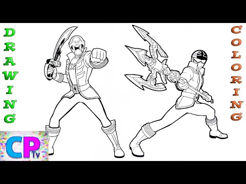 Power Rangers Super Megaforce Coloring/Power Rangers in Action/Syn Cole - Keep Going [NCS Release]