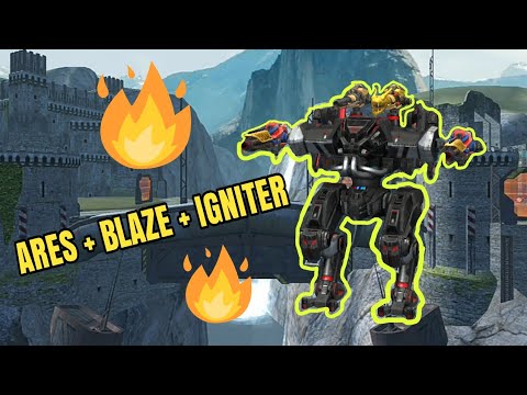 WAR ROBOTS || ARES + BLAZE + IGNITER !! | Gameplay WR