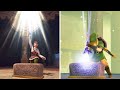 Zelda Skyward Sword HD Getting The Master Sword VS Putting It Back