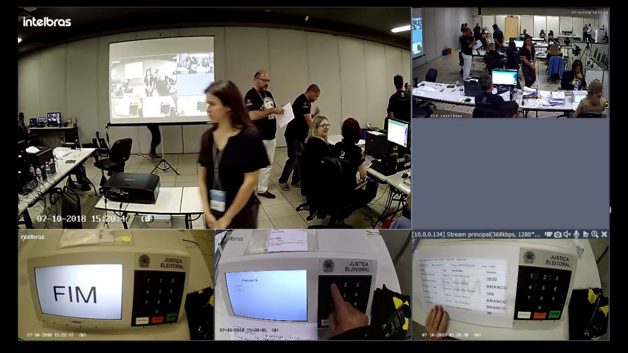 Vídeo da Auditoria da Votação Eletrônica do 1º Turno das Eleições Gerais 2018