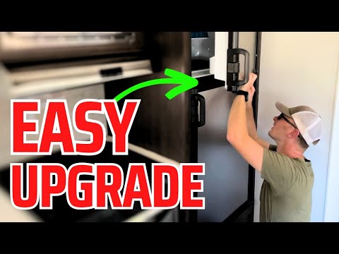 RV Fridge MOD: Magnetic & Dry Erasable Refrigerator Door