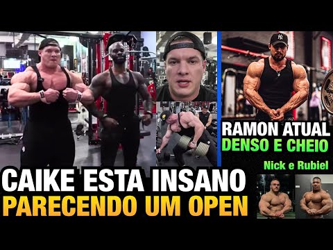 CAIKE ESTÁ GIGANTE NO MAIOR SHAPE DA VIDA e RAMON APARECE MOSTRANDO CONDIÇÃO ATUAL E MAIS