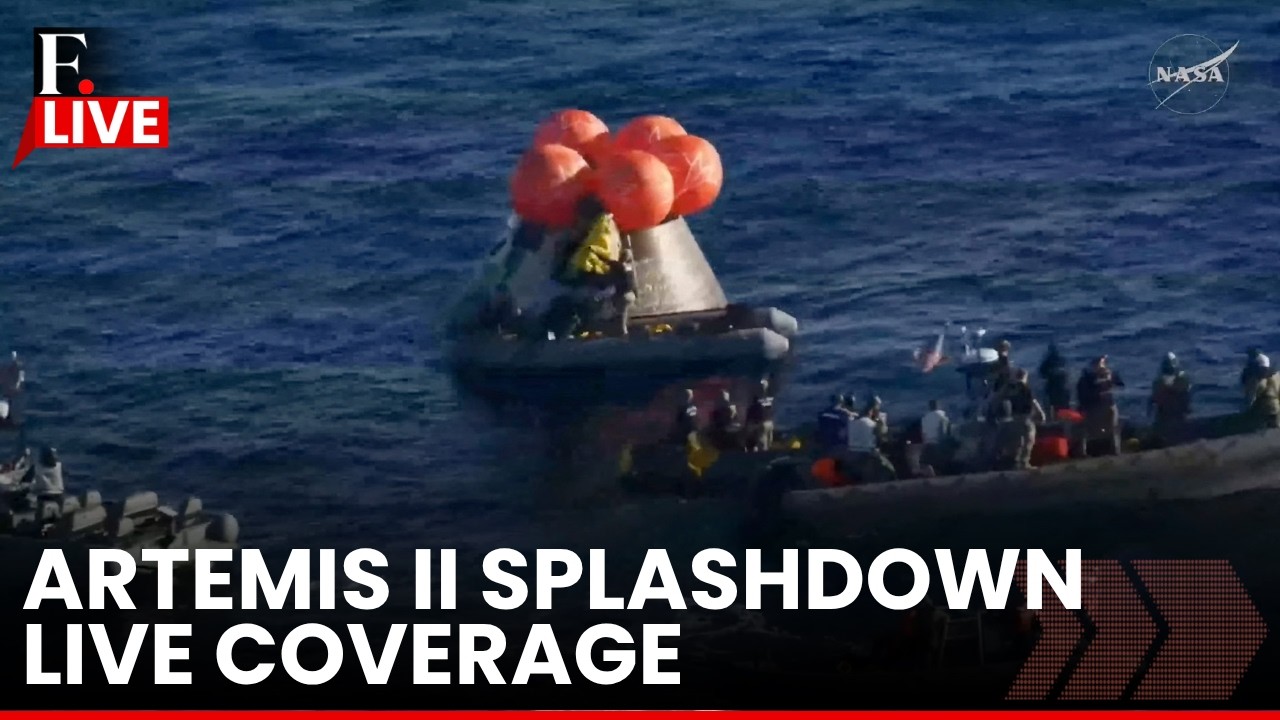 LIVE: Artemis II Crew Return & Recovery | Orion Splashdown | NASA's Moon Mission | N18G