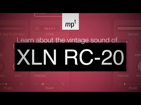 XLN RC-20 Plugin for Vintage Tape, Distortion and more. Demonstrated in detail using Ableton Live