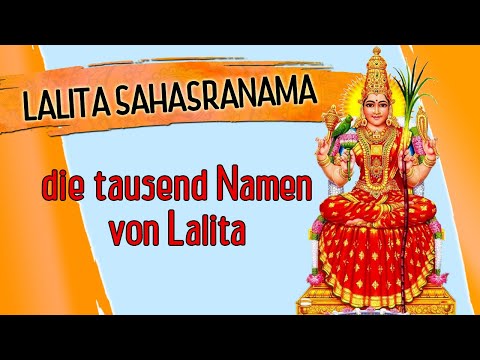Lalita Sahasranama Stotra mit Vani Devi - Yoga Vidya Ritual live 12.00 Uhr - 25.10.2020