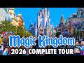 Magic Kingdom 2026 Walkthrough Rides At Walt Disney World In Florida 4K