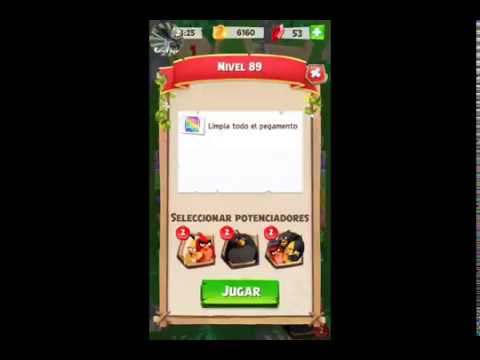 Angry birds match level 89