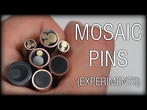 Experimenting With Mosaic Pins Video