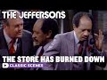 Jeffersons Cleaners BURNS down (ft. Sherman Hemsley) | The Jeffersons