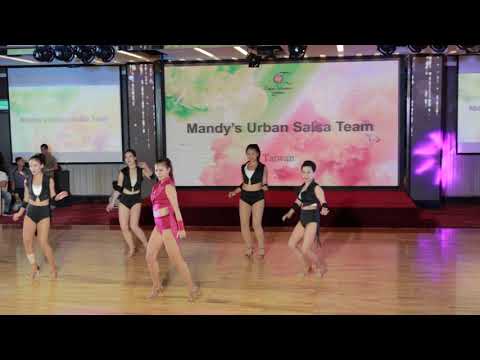 Mandy's urban salsa show @Taiwan Salsa Carnival 2018