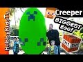 Worlds BIGGEST Minecraft CREEPER Surprise Egg ...