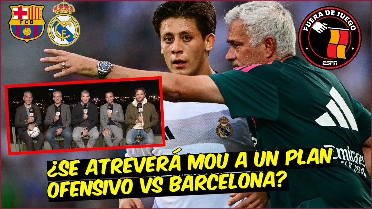 Los AJUSTES de MOURINHÓ en el REAL MADRID serán CLAVES para vencer a BARCELONA | Fuera de Juego