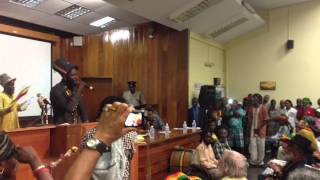 JAH BOUKS SINGS INFRONT OF THE PRIME MINISTER  @jahbouks