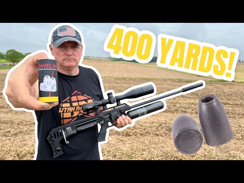 Here's What a 400-Yard Shots Look Like with #fxPowerBlock and .22 Javelin Slugs