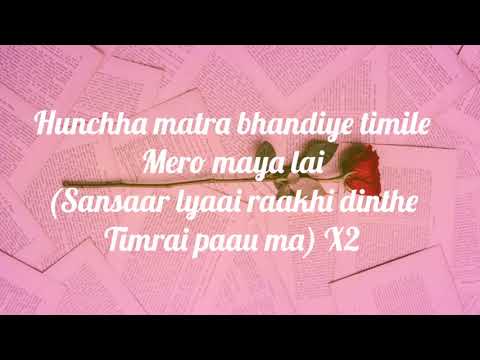 Naboli Timi Bujhideu- Swoopna Suman // Lyrics // Audio // New Nepali Song  Lyrics