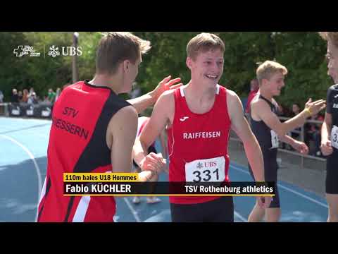SM U16/U18 2020 - 110m Hürden U18 Männer Finale