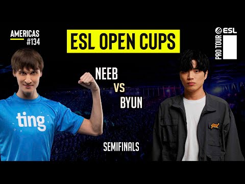 StarCraft 2 - Neeb vs ByuN ESL Open Cup #134 Américas