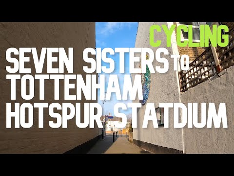 [Cycle superhighway 1] London : Seven Sisters to Tottenham Hotspur Stadium
