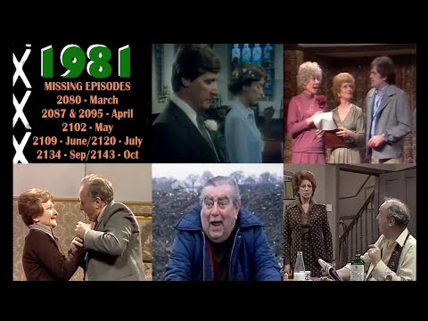 Coronation Street 1981 - Missing Episodes