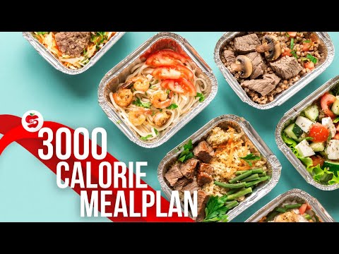 3000 Calorie Meal Plan for Weight Gain & Muscle Building | Gain 6 kg in 2 Weeks!