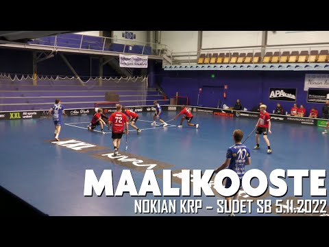 P22: Nokian KrP–Sudet SB, Maalikooste