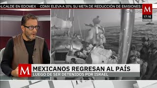 Ernesto Ledesma narra su experiencia como parte de la flotilla global Sumud