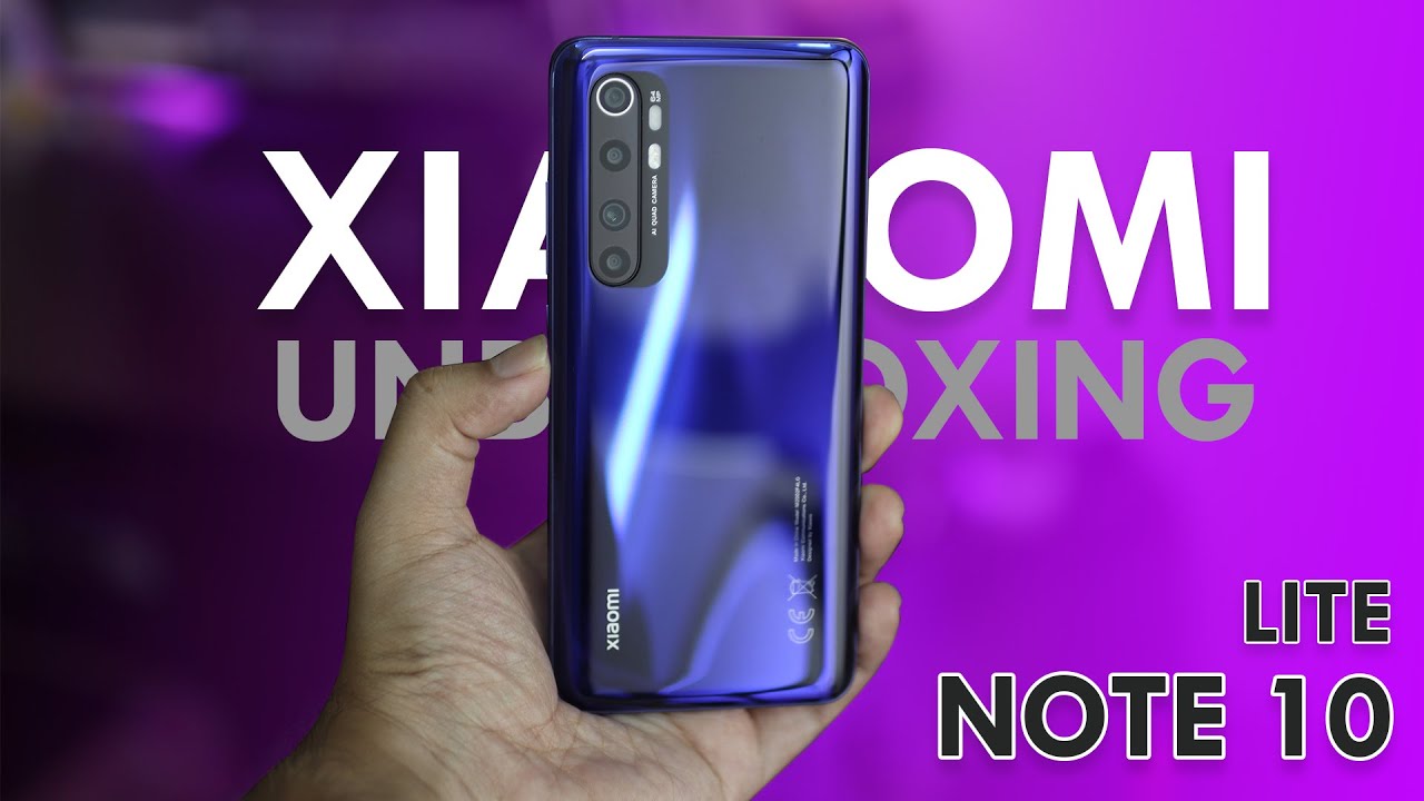 Xiaomi Note 10 Lite Unboxing and Quick Review in Bangla